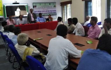 Fertilizer awareness pogramme at KVK, Hassan on 22.10.2019