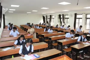 Chintamani_Sericulture examination hall 1